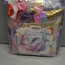 Unicorn Birthday Decorations, Unicorn Rainbow Balloon Arch Decorations Kit with Happy Birthday Banner, Dreamy Cake Topper, Tablecloth and Headband for Girl Party Supplies