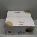 12 Pack 5/6 Inch LED Can Lights with Night Light, Metal 5CCT Retrofit Recessed Lighting Selectable 2700K-6000K Dimmable, 12W=75W, 1200LM Downlight with Metal Smooth Trim - ETL and Energy Star (5CCT+NT-WH)