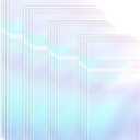 Sepamoon 240 Pcs Iridescent Cellophane Bags 4 Size Clear Party Favor Gift Bags Resealable Bag Holographic Clear Treat Bag for Candy Cookies Birthday Wedding(2 x 3'', 3 x 4'', 3.5 x 5'', 4 x 6'')