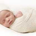 Newborn Photography Props Stretch Newborn Photography Wrap Blanket for Baby Boys Girls Posing Photo Shoot Props (Cream)