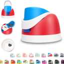 NTIERA Replacement Lid for Owala Freesip Water Bottle, Compatible with Owala Lid and Cap, Premium Accessories for 16oz 24oz 32oz 40oz Bottles,LeakProof,BPAFree(Light Blue), Pack of 2 