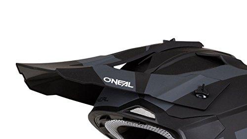 O'Neal 0200-S10 Unisex-Adult 2SERIES RL Helmet Spare Visor (SLICK) (Black/ Gray, One Size)