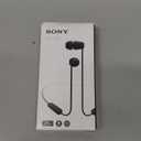Sony WI-C100 Wireless in-Ear Bluetooth Headphones with Built-in Microphone, Black