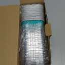 LNYZQUS 5oz Square Cupcake Pan with Lids 40 Pack, Aluminum Foil Muffin Pan Mini Cake Cups,Disposable Ramekins Brownie Baking Pans Cupcake Liners Muffin Tin-Cyan Blue