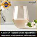 Upgraded Design of Our 2017 New York Times Best Stemless Wine Glass (Sweethome)  Made in Europe  Set of 6 , Reinforced Base for Added Stability & Premium Feel, Dishwasher-Safe, Lead-Free, 17oz.