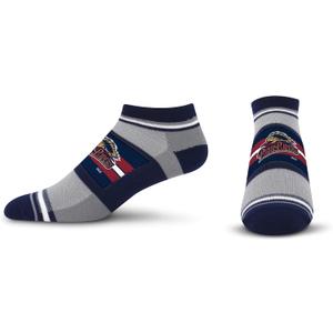 For Bare Feet Unisex Kid's MiLB Streak No Show Sock (Team)