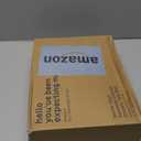 Nook Theory 3-Pack Reusable Grocery Bags - Heavy Duty, Large 12 Oz Cotton Canvas Reusable Shopping Bags With Pockets, 100% Cotton Cloth Grocery Totes, Foldable Multi Compartment (Ocean)