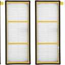 Main Side Brush Hepa Filter Brushroll DoorCompatible for Shark ION RV700 RV720 RV750 RV755 Robot Vacuum Replenishment Kit  (Color : 4pcs Filter)