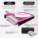 Estgora Gymnastics Mat for Tumbling Tumble Track, Thick Inflatable Gymnastic Training Equipment for Kids Home Gym Cheerleading with Electric Pump