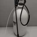 Chapin 20005 Pump Sprayer, 2Gallon, Lawn & Garden, Translucent Poly Tank, FunnelTop, SureSpray, Adjustable Cone Nozzle & 34" Hose for Fertilizer, Weed & Pest Application