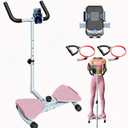 Waist Twisting Machine with Handlebar, Ab Twister Board with Phone Holder, 330 lbs Capacity Waist Twister for Women Belly Fat, Home Gym Exercise Equipment for Slim Waist and Core Ab Exercise