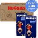 Huggies Size 6 Overnites Baby Diapers: Overnight Diapers, Size 6 (35+ lbs), 84 Ct (2 Packs of 42)