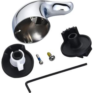 Replacement (100657) for Moen Lever Shower Handle, Compatible with Moen PosiTemp Valve Systems (Chrome)