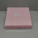 Foldable Cube Storage, 3 Packs, Collapsible Storage Bins with Dual Handles, Felt Storage Baskets for Bedroom, Playroom, Shelves, Nursery Closet Organizers 12 x 12 Inch, Pink