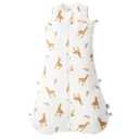 Momcozy Sleep Sack for Baby 0-6 Months, 1.5 TOG Baby Wearable Blanket with Supportive Plush Filling, Two-Way Zipper for Easy Diaper Changes, Snap-Fit Design for Growing Babies, Small, Giraffe