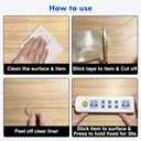 3 x Double Sided Tape Heavy Duty, Nano Double Sided Adhesive Tape, Multipurpose Clear Mounting Tape for Walls, Office Decor, Picture Hanging, and Posters, Hanging Adhesive Strips (9.85FT)