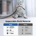 acer USB C to HDMI Cable for Home Office 6.6FT (4K@60Hz), Thunderbolt 4/3 Compatible, High-Speed Type C to HDMI 2.0 Braided Cord for MacBook, iPhone 17/16 Pro/Max, iMac, iPad Pro, Galaxy S25, Surface