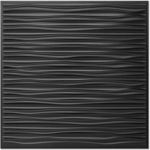 Ceiling Tiles 24x 24 Inch, 24 Pack, Black