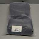 Crofy 2-Pack Car Neck Pillow, Softness Car Headrest Pillow for Driving with Adjustable Strap, 100% Memory Foam and Breathable Removable Cover, Comfortable Ergonomic Design, 4.7 Inches Thick (Black)