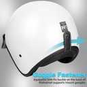Yesmotor 3/4 Open Face Retro Motorcycle Helmet Vintage Helmet for Vespa Motorbike Casco, Moped, Cruiser, Bobber, and Chopper - DOT ApprovedWhite, Medium