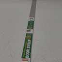 Frost King A79/36H Premium Aluminum and Reinforced Rubber Door Sweep 2-Inch by 36-Inch, Brushed Chrome