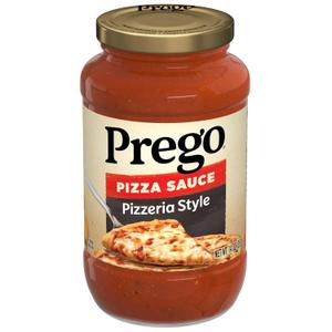 Prego Pizzeria Style Pizza Sauce, 14 oz Jar (EXP 09/16/26)