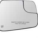 Left Driver + Right Passenger Mirror Replacement for 2019 2020 2021 Dodge Ram 1500 2500, Left Side Mirror Glass Power Heated, Rear View Mirrors with Blind Spot Detection System Single 68402094AA 