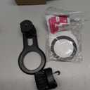 Magnetic Phone Holder for Car, Steering Wheel Phone Holder [Strong Magnet], for MagSafe, Adjustable Strap Compatible with Gym Equipment, Stroller, Shopping Cart, All Phone(Magnetic Ring Included)