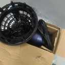 INFINITI PRO CONAIR Hair Dryer with Innovative Diffuser, Enhances Curls and Waves While Reducing Frizz, Dark Blue