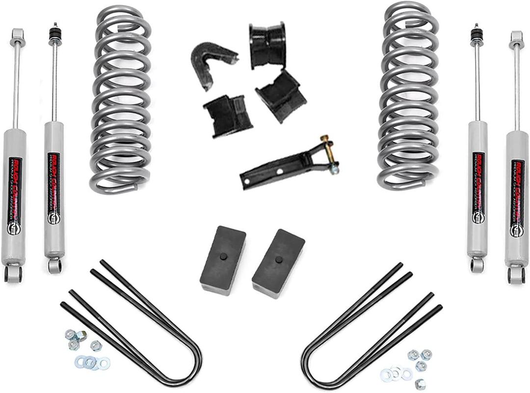 Rough Country 4" Lift Kit for 1977-1979 Ford F-100/F-150 4WD - 445-78-79.20, Springs Only