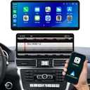 12.3 Inch Wireless Carplay Car Radio Stereo for Mercedes-Benz ML W166 GL X166 2012-2015 with NTG4.5 System Multimedia Player Support Siri/Mirrorlink/Android Auto