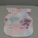 Tiny Twinkle Mess Proof Baby Bib - Waterproof & Lightweight Baby-Led Weaning Apron | 100% Recycled Polyester, Easy Clean & Machine Washable (Cotton Candy, Small 6-24 Months)