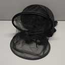 Bemece 2-in-1 Durable Baby Mosquito Net with UPF50+ Sunshade for Stroller, Universal Mosquito for Stroller with Two-Way Zippers & Storage Bag, Breathable & Foldable Baby Bug Net for Strollers (Blackness)