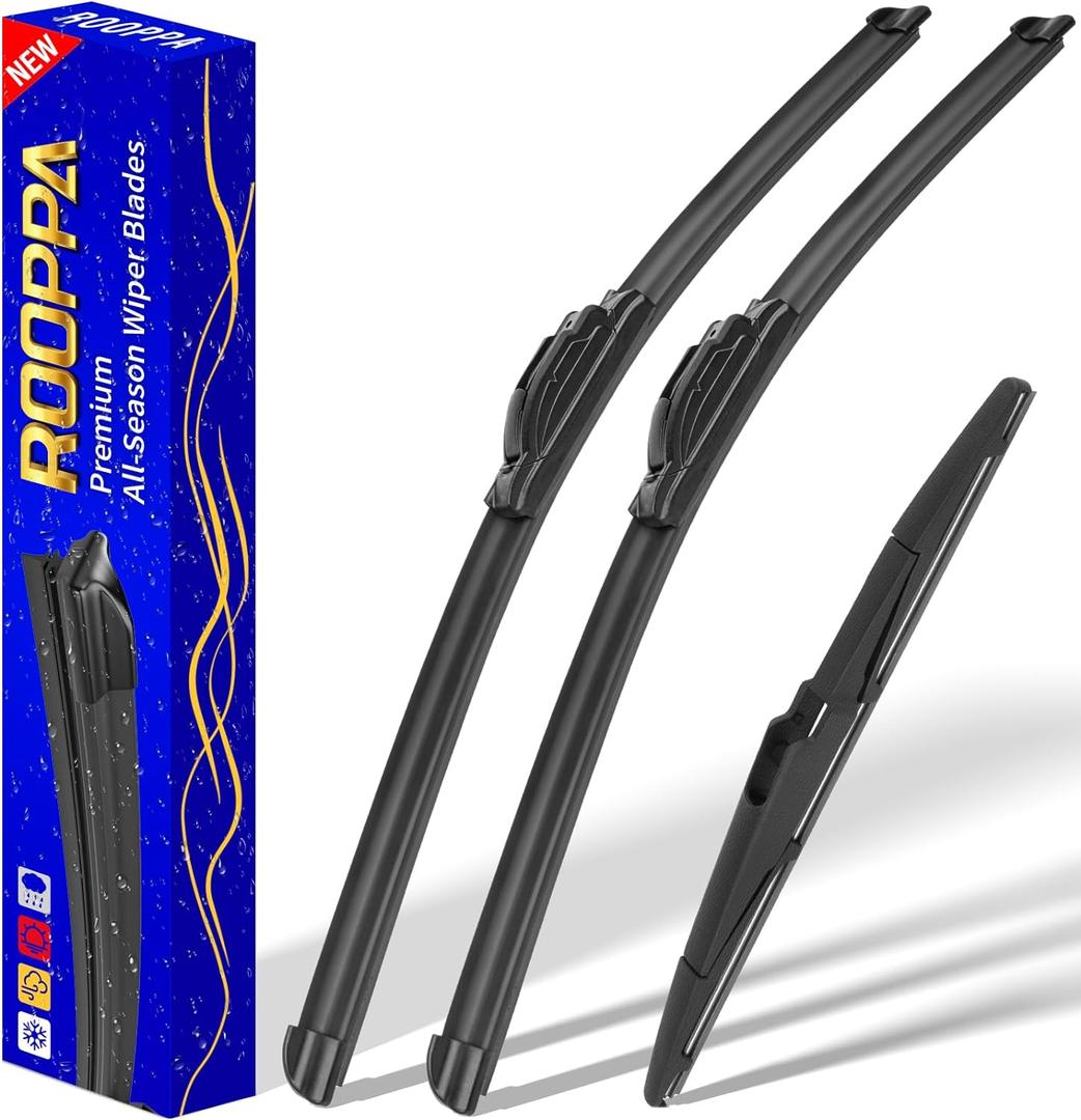 3 wipers Replacement for 2018-2020 Buick Regal Tourx, Windshield Wiper Blades Original Equipment Replacement - 24"/20"/10" (Set of 3)