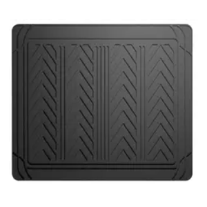 2 Piece Rubber Deep Tray Floor Mat Set,Floor mat back seat 2 pc (15x12inch)