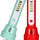 2 Pack Rechargeable Kids Flashlight,Portable Flashlight with COB LED,Lightweight and Bright Flashlights for Kids EDC Flashlight for Toddler School Children's Kids Camping(Middle)