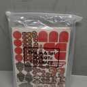 Yunsailing 6 Set Christmas Cardboard Gingerbread House Kit Christmas DIY Crafts Decorations Fun Xmas Holiday Home Party Gifts