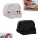 2 Pcs Box Cutter Retractable, 2025 New Magnetic Box Cutter, Multi Purpose Mini Boxs Cutter Retractable, Rust-Proof Blade & ABS Handle Compact Portable for Opening Packages/Express