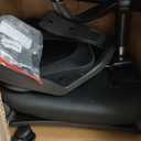 DUMOS Home Office Chair - Ergonomic Mid Back Mesh Desk Chair with Lumbar Support & Rocking Mode, Height Adjustable with Fixed Armrest, for Computer, Gaming, Meeting, 360 Swivel, Black, 2 Pack