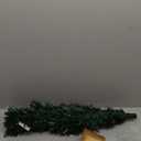 32 inch Green Pre-lit Small Fiber Optic Christmas Tabletop Tree with Gold Pot and Adaptor