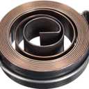 uxcell Drill Press Return Spring, Quill Spring Feed Return Coil Spring Assembly, 6Ft Long, 65 x 19 x 1mm Hook Mount