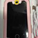 Kids Smart Phone for Girls, Christmas Birthday Gifts for Girls Age 3-10 Mini Toddler Cell Phone for Kids, Toddler Girl Learning Toy Phone with Dual Camera, Game, Music Player (Pink)