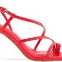 BCBGeneration Women's Ilta Heeled Sandal (Red)