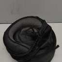 SZXYX Travel Pillows for Airplanes, 100% Pure Memory Foam Neck Pillow for Airplanes, Comfortable Breathable Cover, 360 Support Stowable Pillows for Sleeping, Car, Airport Travel Essentials Black L