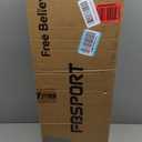 FBSPORT Inflatable Floating Dock,6ft/ 8ft/10ft Swim Air Platform Island Raft Mat with None-Slip Surface,6 Inch Thick PVC Construction,Floating Platform for Pool Beach Ocean (red green)