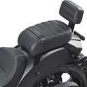 Accessories For 2025 Scout Models,Passenger Seat W/Lower Backrest Pad Detachable Rear Sissy Bar For Indian Scout Bobber ABS Twenty Sixty 2025+ Models(Black Style)