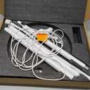 Upgraded Nanit Floor Stand, Heavy-Duty Nanit Pro Baby Monitor Stand Adjustable Gooseneck Holder Compatibility for Nanit Pro/Plus/Original Cameras, No Tools or Wall Damage (Camera Not Included)