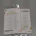 Andaz Press Blush Pink Gold Glitter Girl Baby Shower Party Collection, Games, Activities, Decorations, Celebrity Name Game Cards, 20-Pack 2 Pack