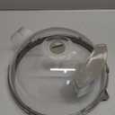 Microwave Splatter Cover for Food, Upgraded Microwave Cover with Water Steamer, Integrated Handle, Plate Covers, Splatter Guard, Cookware Lid, House Essentials for Gift, 10 Inch (Grey)