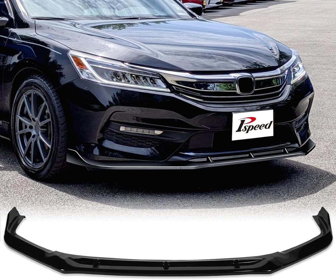 Front Bumper Lip for Honda Accord Sedan EX/EX-L/LX/Sport/Touring 2016 2017